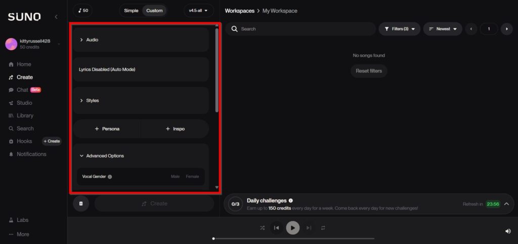 Customize the Settings