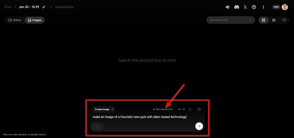 Type the Image You Want