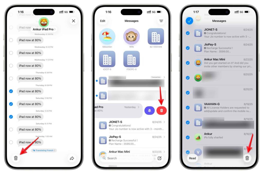 Delete Old Messages